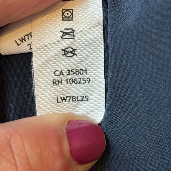 Lululemon Find Your Pace Lined High-Rise Short 3" *True Navy - Picture 8 of 9